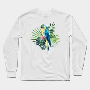 Tropical macaw Long Sleeve T-Shirt